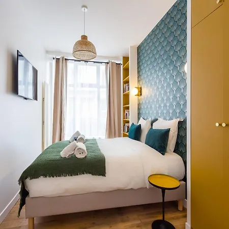 Charming Flat - 2bd 8p - Charonne Bastille Daire